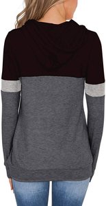 เสื้อสเวตเชิ้ตผ้าฝ้ายหนาน้ำหนักมากสั่งทำขายส่งสำหรับผู้หญิง พิมพ์ลายฮู้ดดี้ไซส์พลัส สไตล์สตรีทแวร์ - Product Image 2