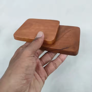 Classic Eco-Friendly Walnut Wooden <b>Table</b> <b>Coasters</b> Mats & Pads-Free Shipping From India Wholesale - Product Image 1