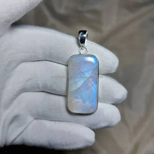 จี้เงินแท้925ทำด้วยมือเครื่องประดับแบบชาติพันธุ์จี้อัญมณีแท้ของขวัญครบรอบจี้วินเทจสำหรับคุณแม่ - Product Image 1