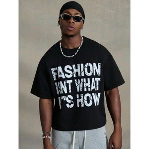 Camiseta de Alta Calidad, OEM, Venta al Por Mayor, Impresión Gráfica Personalizada, Verano, 100% Algodón, Transpirable, Camisetas de la Mejor Calidad, Camiseta Blanca Extra Grande - Product Image 1