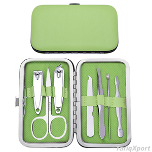 Professional Durable Portable 7 Piece Stainless Steel Manicure Pedicure Set <b>Nail</b> Clipper Beauty Care Tools Kit Travel <b>Case</b> - Product Image 5