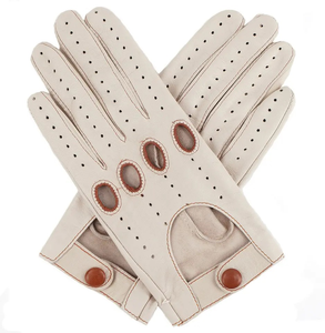 Gants en cuir PU pour hommes, imperméables, doublure en soie écologique, chauds, pour sports d'hiver, technologie tactile, style uni, thermiques, usage quotidien - Product Image 1