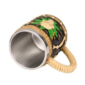 Antique High Durability Build With Ultra Strong Pure Resin & Stainless Steel Mug With High Finishing & Trending Quality Product - Product Image 6