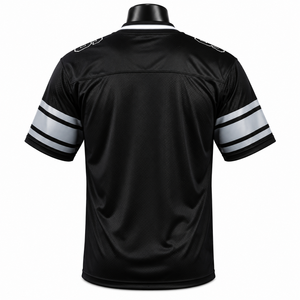 Camiseta de Fútbol Personalizada con Transferencia Térmica, Cuello en V, Manga Corta, 100% Poliéster, Absorbe la Humedad, Nombre y Número del Equipo Personalizados, para Adultos - Product Image 6