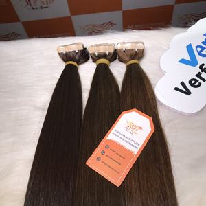 Extensiones de Cabello Adhesivas Remy Virgen Vietnamita con Cutícula Alineada, Cabello Humano 100% Natural Liso, Mejor Precio al por Mayor, Grado 12A - Product Image 2