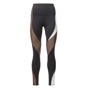Leggings de yoga taille haute pour femmes, pantalons de fitness extensibles, color block - Product Image 1