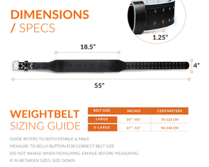 Cinturón de Levantamiento de Pesas de Cuero Premium – Soporte Resistente para Sentadillas, Peso Muerto y Estabilidad del Core - Product Image 4