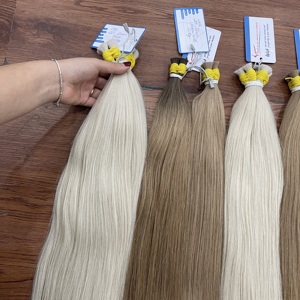 Cabello humano vietnamita natural liso de muy alta calidad, extensiones de cabello en colores variados, longitud completa, disponible ahora. - Product Image 4