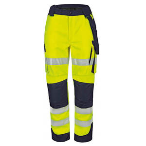 Men's High Quality 100% Cotton Reflective Safety <b>Cargo</b> <b>Work</b> Pants Protective Workwear Construction Workers Flat Outdoor Hiking - Product Image 1