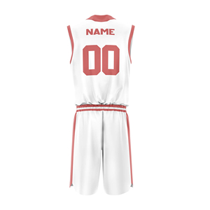 Men's Summer Basketball Shorts Plain Polyester Sportswear with Sublimation Printed Technique Plus Size Sets <b>cheap</b> price - Product Image 2