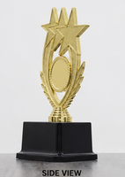Piala Logam Die Casting Kustom dengan Finishing Premium, Portabel, dan Dapat Diukir untuk Penghargaan Bisnis, Acara Kantor, Pengakuan Karyawan