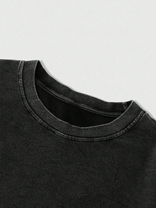 Camiseta de manga larga con logo personalizado al por mayor, camiseta de manga larga para hombre, camiseta de algodón con cuello redondo, fabricante de ropa para hombre OEM, de alta calidad. - Product Image 3
