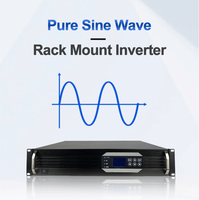 Convertisseur de puissance intelligent 1 kVA avec communication RS232 RS485 SNMP, surveillance à distance, sortie 24 V 220 V 60 Hz