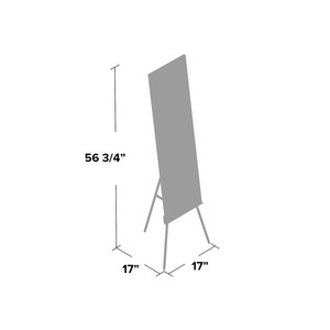 Espejo de pie estilo antiguo, espejo de suelo vintage para habitaciones, estudio, decoración de habitaciones de hotel, complementa interiores clásicos y de primera calidad - Product Image 5