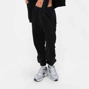 Pantalon de jogging décontracté pour femme, taille élastique, en molleton doux, streetwear, avec logo personnalisé, vente en gros à bas prix, le plus vendu - Product Image 4