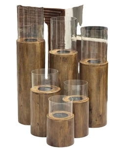 Florero de vidrio/Florero de vidrio transparente/Florero de vidrio decorativo Florero de vidrio moderno Florero de vidrio elegante Florero de vidrio hecho a mano Florero de vidrio único - Product Image 1