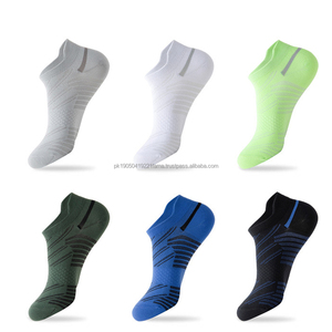 Wholesale Men's Anti-Bacterial Anti-Slip Crew No Show Running & Cycling Breathable Knitted Sports <b>Socks</b> for <b>Winter</b> - Product Image 2