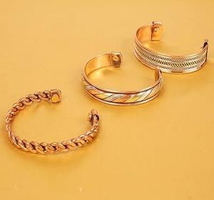 Stunning Etched High Quality Copper Fashion Adjustable <b>Bracelet</b> Elegant Handmade Indian - Product Image 6