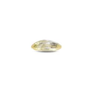 Premium 3.4 Carat Oval Cut Yellow Sapphire Loose Gemstone for Fine Jewelry - Product Image 3