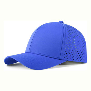 Gorras de Béisbol Unisex de 6 Paneles, Color Sólido, Transpirables, de Algodón, Ajustables, Estilo Casual para Exteriores, Primavera/Verano, Deportivas - Product Image 4