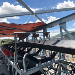 Siments Belt <b>Scale</b> High <b>Precision</b> LCD Electronic Conveyor <b>Scale</b> for Cement 1500T/H Capacity 1200mm Belt Width 3.2m/s Belt Speed - Product Image 5