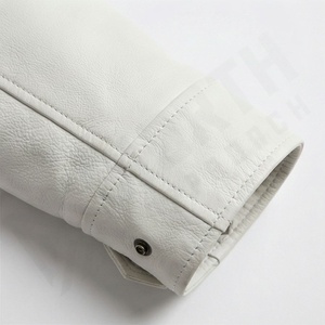 Chaqueta de Motociclista de Cuero Genuino para Hombre de la Mejor Calidad, Nueva Colección de Invierno, Chaquetas de Motocicleta con Protecciones Desmontables Personalizadas - Product Image 6