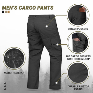 Pantalones de Trabajo Reflectantes e Impermeables con Logotipo Personalizado, Ropa de Trabajo Resistente para Fabricación, Logística y Construcción - Product Image 2