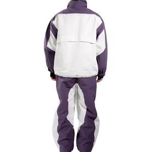 Conjunto de Chándal Cortavientos Personalizado para Hombre, Directo de Fábrica, Transpirable, con Capucha, para Invierno, con Logotipo Estampado, Tallas Grandes, Reversible - Product Image 3