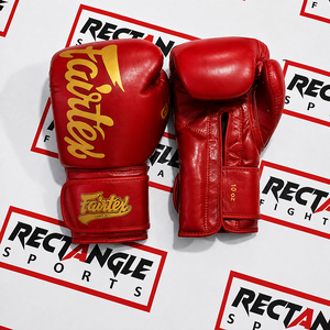 ถุงมือมวยไทย Fairtex คุณภาพสูง ดีไซน์และโลโก้สั่งทำได้ ถุงมือชกมวย Fairtex สำหรับฝึกซ้อม MMA และมวยไทย - Product Image 1