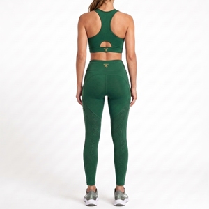 Leggings de yoga pour femmes, personnalisés avec logo, pour la salle de sport, sans couture, décontractés, taille haute, écologiques, respirants, fabrication sur mesure OEM - Product Image 2