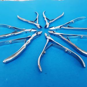 Professional Double Fork Cuticle <b>Nail</b> Nipper Best Quality Russian Beauty <b>Tool</b> Laser Logo Sharp Blades Personal Care Manicure - Product Image 2