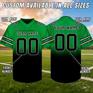 Vente en gros de maillots de football américain, broderie artisanale, vêtements de sport en mesh, fournisseur d'uniformes personnalisés avec nom et numéro d'équipe - Product Image 3