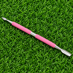 Empujador de Cutículas de Acero Inoxidable Rosa de Alta Calidad, Herramienta de Manicura y Pedicura, Empujadores de Cutículas con Logotipo Personalizado - Product Image 5