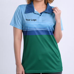 Wholesale High Quality Women's Short Sleeve polo Shirt-Eco-Friendly breathable Casual wear hip hop Golf ladies polo shirt - Product Image 1