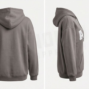 เสื้อสเวตเชิ้ตผ้าฟลีซปักลายด้านหน้าทรงหลวม ระบายอากาศได้ดี คุณภาพสูง สีสันปรับแต่งได้ สำหรับผู้หญิงช่วงฤดูหนาว ไซส์พลัส - Product Image 2