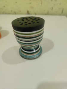 Quemador Bakhoor de resina de madera de diseñador exclusivo, Mubkhar árabe hecho a mano para Oud, carbón y fragancia para el hogar, presentación de regalo - Product Image 6