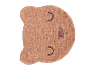 Tapis de bain rond en coton personnalisé, moderne, écologique, antidérapant, à motifs d'animaux de dessin animé, pour la maison ou l'hôtel - Product Image 5