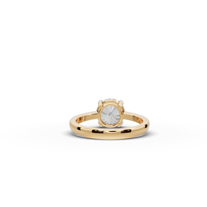 2.00 Ct Bold Solitaire Lab-Grown Diamond <b>Ring</b> Elegant and Luxurious Jewelry for All Occasions - Product Image 6
