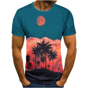 <b>Men's</b> Short Sleeve Floral Print <b>Shirt</b> Turn-down Collar Casual Style Breathable Woven Fabric Summer Hawaiian <b>Beach</b> <b>Shirt</b> - Product Image 1