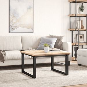 Set di 2 durevoli piani tavolo in legno di pino naturale massiccio 31.5x15.7 per tavoli da pranzo - Product Image 4