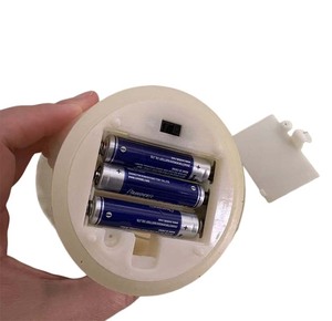 Vela <span class=keywords><strong>LED</strong></span> Decorativa para Fiestas y Bodas, Funciona con 3 Pilas AAA, Parafina Artificial, 10CM/15CM/20CM, Llama Móvil sin Llama - Product Image 4