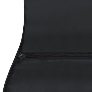 Borsa per chitarra classica in 4/4 nera 39.4 "x 14.6" dimensioni per la memorizzazione di strumenti musicali - Product Image 6