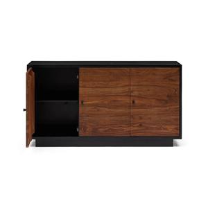 Modern Handmade Four Door <b>Sideboard</b> Cabinet Crafted from Premium Solid Wood with Spacious <b>Storage</b> Design for Bedroom Kitchen - Product Image 1