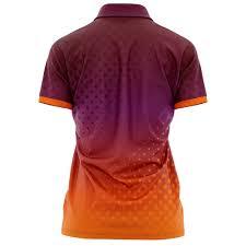 Ropa Deportiva, Camisetas Polo de Moda para Mujer, Camiseta Polo con Estampado por Sublimación, Lista para Enviar, Ligera, para Actividades al Aire Libre - Product Image 3