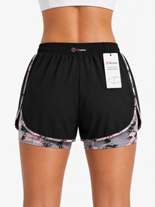 2026 New Style High Waist Quick Dry Breathable Cotton Casual Women's Shorts Comfortable Fit Adults Size High Quality - Product Image 2