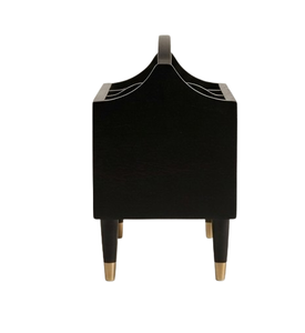 Organizadores de Almacenamiento de Madera con Recubrimiento de Polvo Negro, Caddy de Madera Hecho a Medida para Utensilios de Cocina, Caddy de Madera Más Vendido, Organizadores de Almacenamiento para el Hogar - Product Image 2