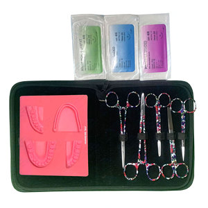 Kit de pratique de suture chirurgicale pour étudiants en médecine, instruments en acier inoxydable, formation des étudiants en médecine - Product Image 1