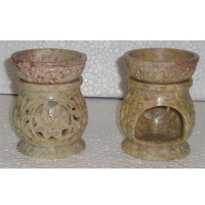 Quemador de aceite aromático de esteatita india, superdifusor para quemadores de aceite para decoración del hogar y regalo de boda para fragancia a bajo precio - Product Image 5