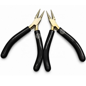 Ensemble de 3 pinces à bijoux – Finition dorée avec poignée blanche - Product Image 6