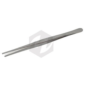 Premium 8-Inch Dissecting Tweezers 1x2 <b>Rat</b> Tooth Jaws Surgical Grade Stainless Steel Tissue Thumb Forceps Medic Instruments - Product Image 1